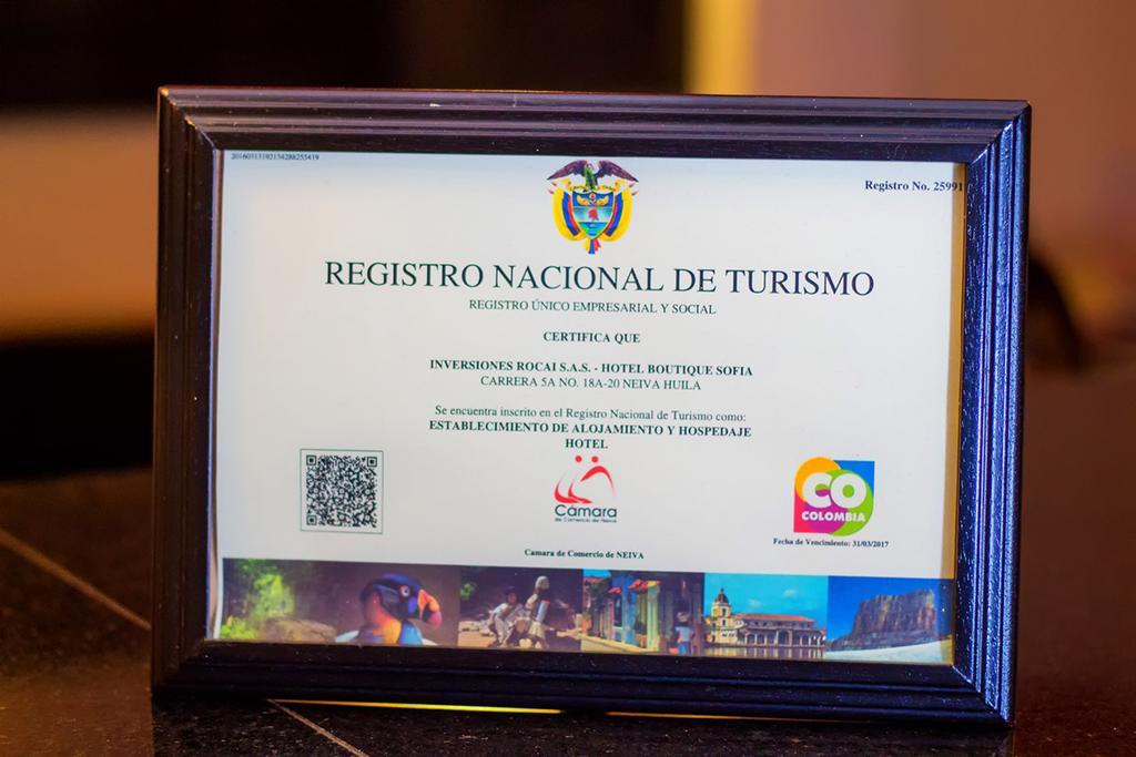 Hotel Boutique Sofia Neiva  Dış mekan fotoğraf